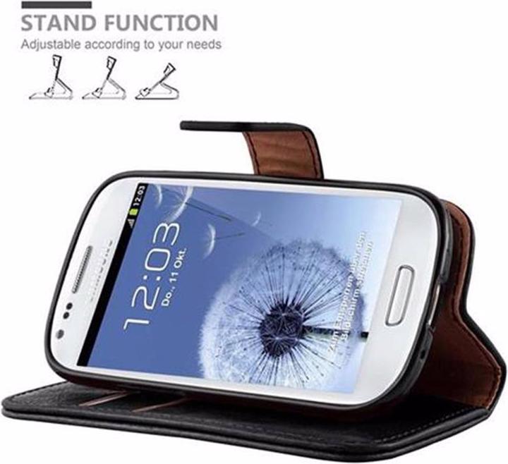 Actual product image Cadorabo Book Luxury Cover (Samsung Galaxy S3 Mini)