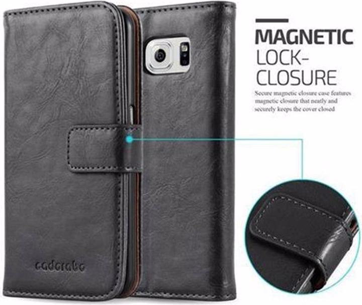 Actual product image Cadorabo Book Luxury Cover (Samsung Galaxy S6)