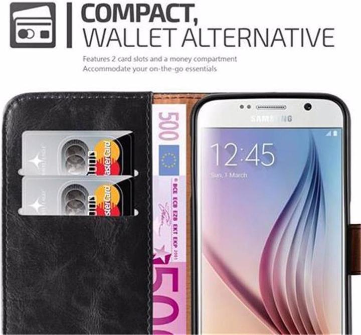 Actual product image Cadorabo Book Luxury Cover (Samsung Galaxy S6)
