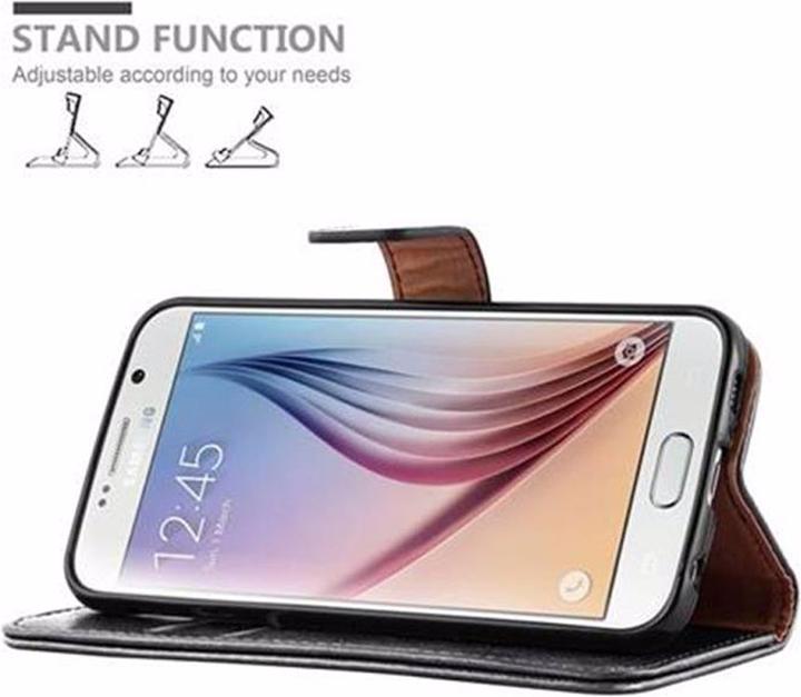 Actual product image Cadorabo Book Luxury Cover (Samsung Galaxy S6)