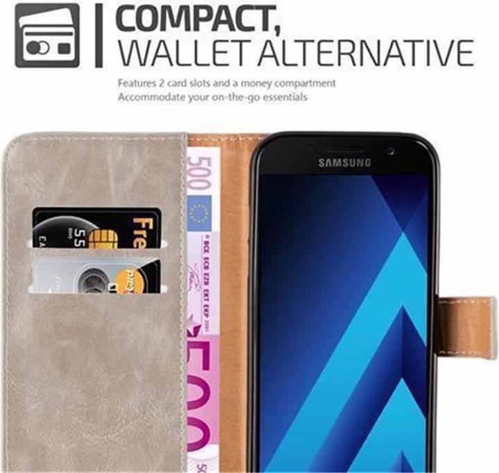 Actual product image Cadorabo Book Luxury Cover (Samsung Galaxy A3 (2017))