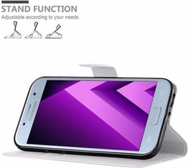 Actual product image Cadorabo Book with stand function cover (Samsung Galaxy A3 (2017))