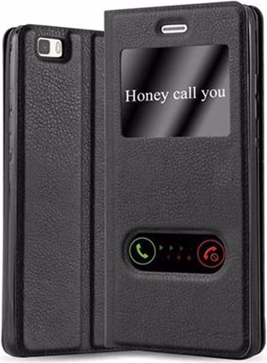Actual product image Cadorabo Book with View double window cover (Huawei P8 Lite)