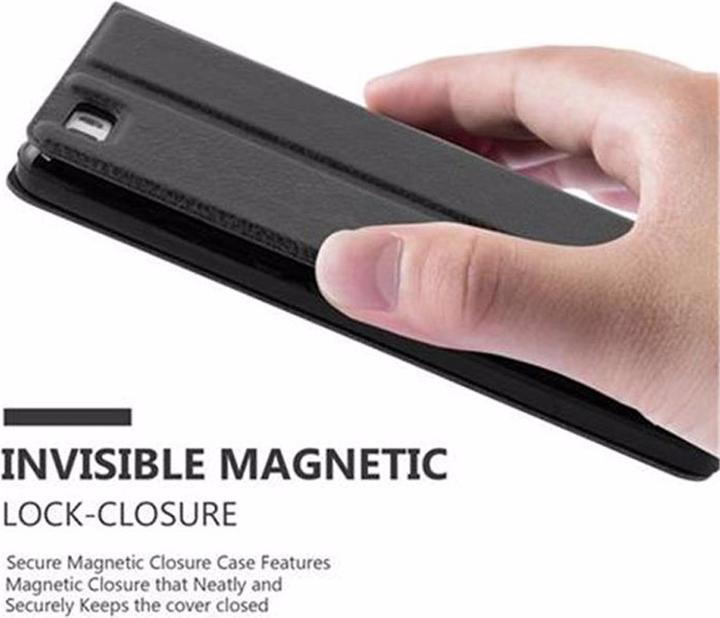 Actual product image Cadorabo Book with View double window cover (Huawei P8 Lite)