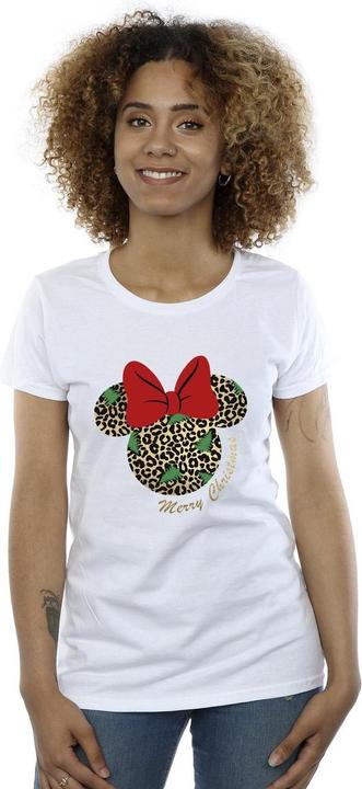 Image du produit Disney - T-shirt MINNIE MOUSE LEOPARD CHRISTMAS - Femme (XXL)