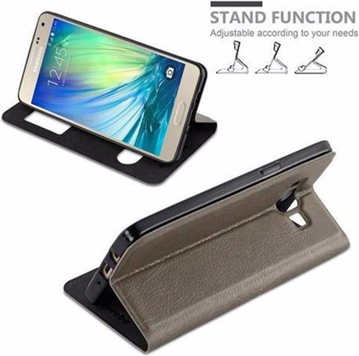 Actual product image Cadorabo Book with View double window cover (Samsung Galaxy A5)