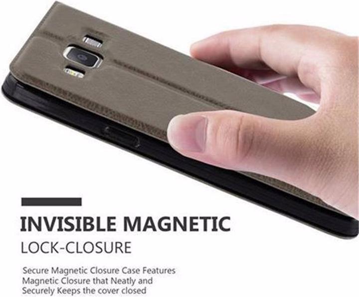 Actual product image Cadorabo Book with View double window cover (Samsung Galaxy A5)