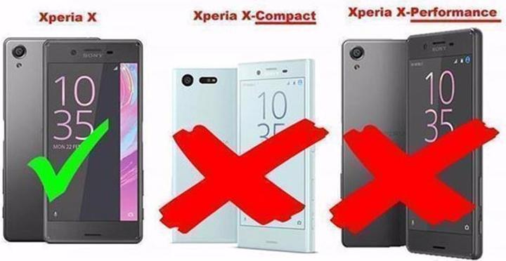 Immagine prodotto Cadorabo Copertina magnetica invisibile del libro (Sony Xperia X)