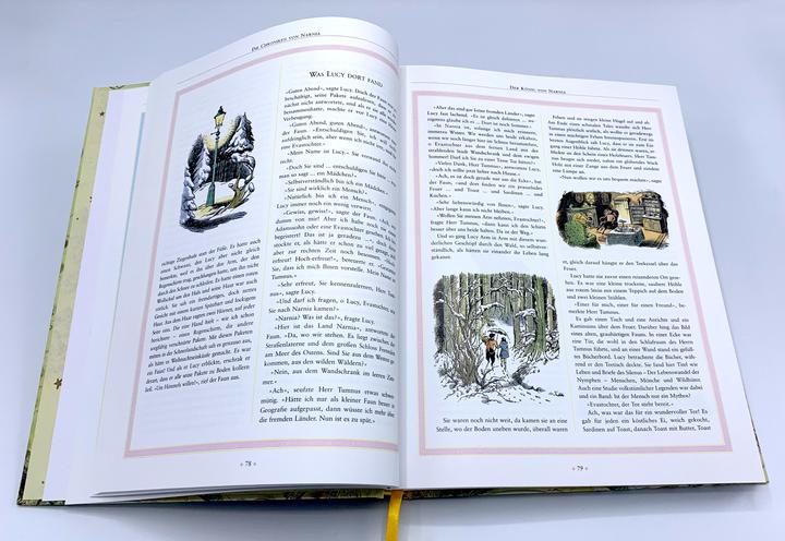 Image du produit Die Chroniken von Narnia - Illustrierte Gesamtausgabe (Allemand, Ulla Neckenauer, Pauline Baynes, Clive Staples Lewis, 2019)