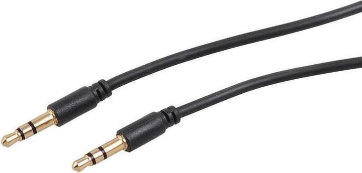 Actual product image Maclean Cable audio Jack 3"1/2 M/M 1,5m (Noir) (1.50 m)