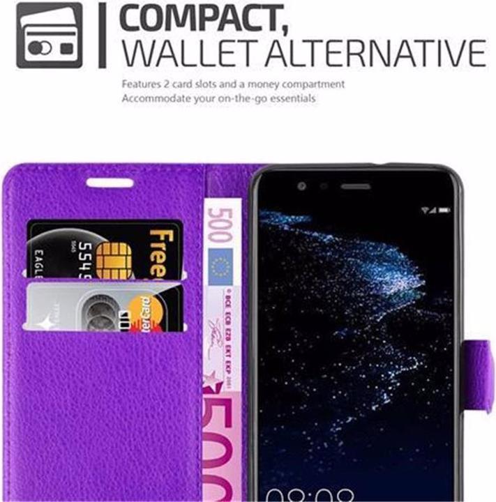 Produktbild Cadorabo Book mit Standfunktion Cover (Huawei P10 Lite)