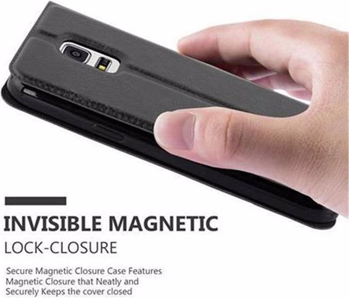 Actual product image Cadorabo Book with View double window cover (Samsung Galaxy S5, Samsung Galaxy S5 Neo)