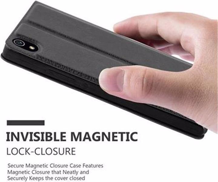 Actual product image Cadorabo Book with View double window cover (Huawei Ascend P7)