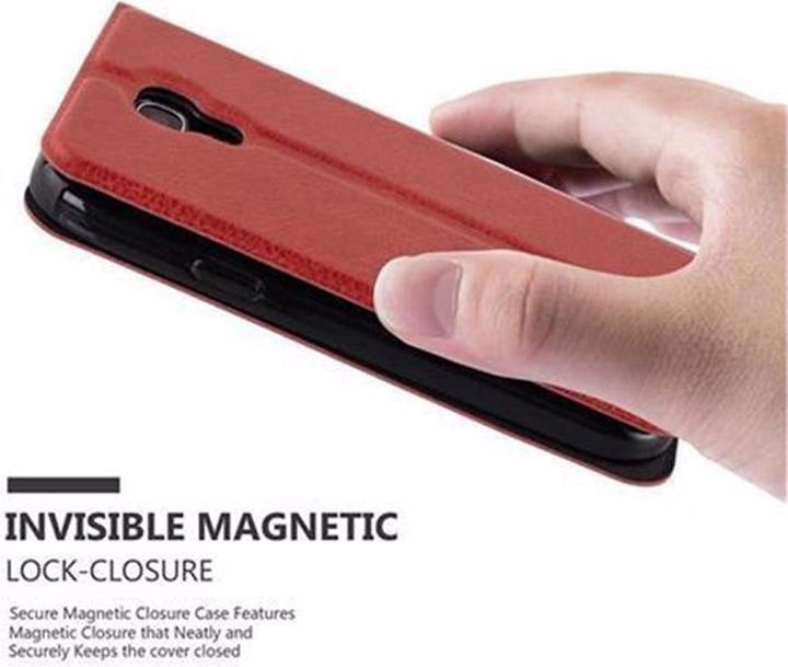 Actual product image Cadorabo Book with View double window cover (Samsung Galaxy S4)