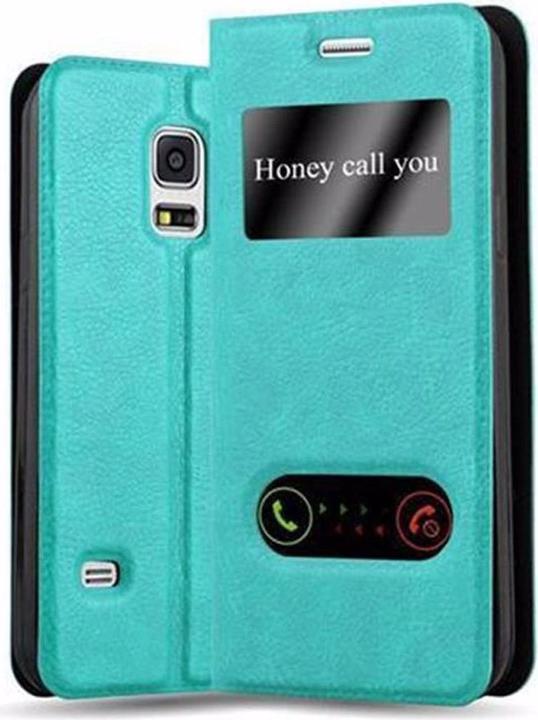 Productafbeelding Cadorabo Boek met Uitzicht Dubbele Raambedekking (Samsung Galaxy S5 Neo, Samsung Galaxy S5)