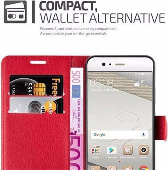 Produktbild Cadorabo Book mit Standfunktion Cover (Huawei P10)