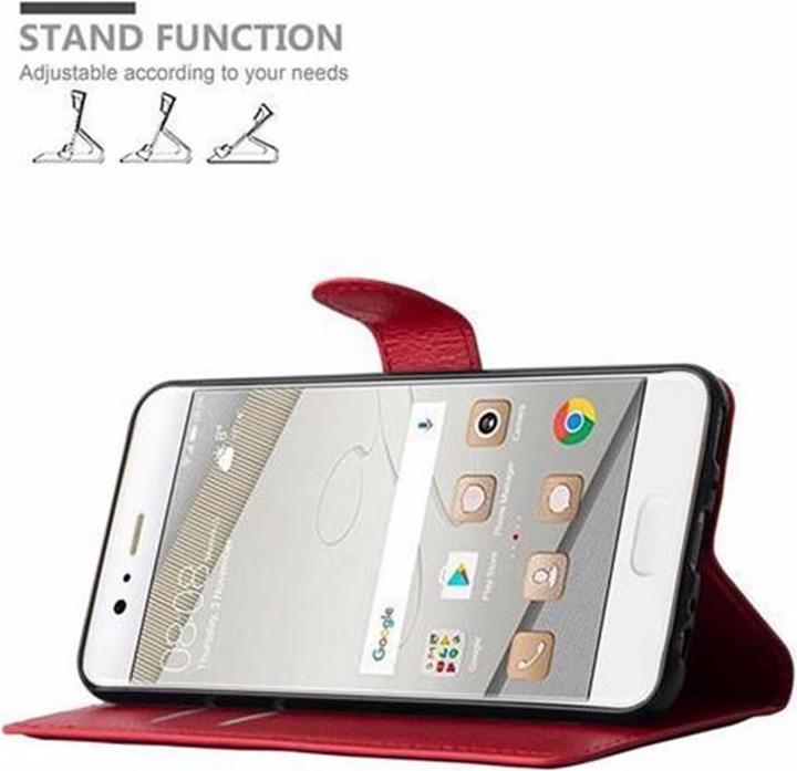 Produktbild Cadorabo Book mit Standfunktion Cover (Huawei P10)