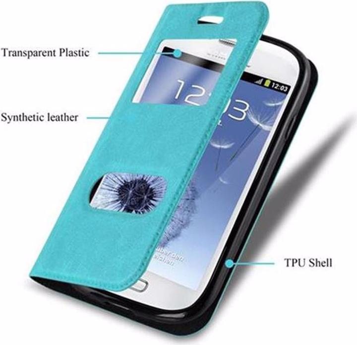 Productafbeelding Cadorabo Boek met Uitzicht Dubbele Raambedekking (Samsung Galaxy S3 Mini)