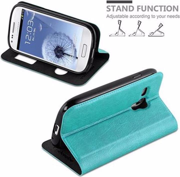 Productafbeelding Cadorabo Boek met Uitzicht Dubbele Raambedekking (Samsung Galaxy S3 Mini)