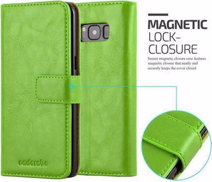 Actual product image Cadorabo Book Luxury Cover (Samsung Galaxy S8+)
