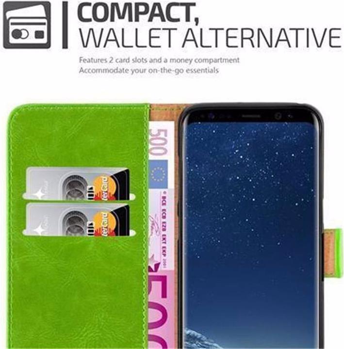 Actual product image Cadorabo Book Luxury Cover (Samsung Galaxy S8+)
