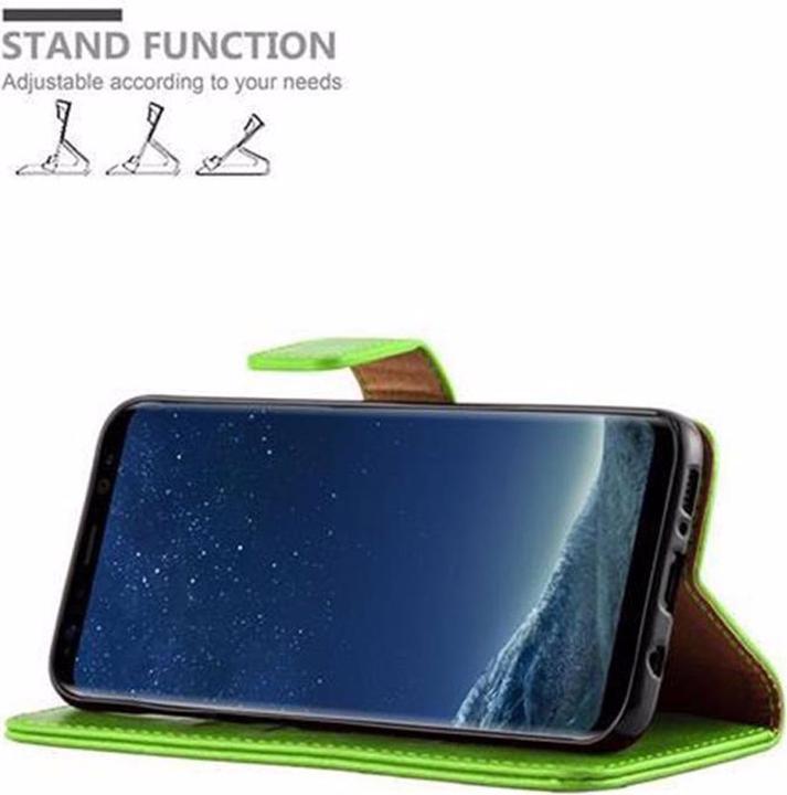 Actual product image Cadorabo Book Luxury Cover (Samsung Galaxy S8+)