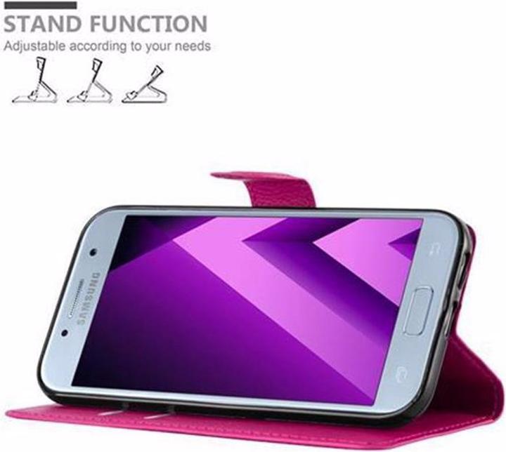 Produktbild Cadorabo Book mit Standfunktion Cover (Samsung Galaxy A3 (2017))