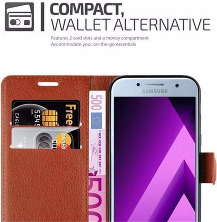 Produktbild Cadorabo Book mit Standfunktion Cover (Samsung Galaxy A3 (2017))