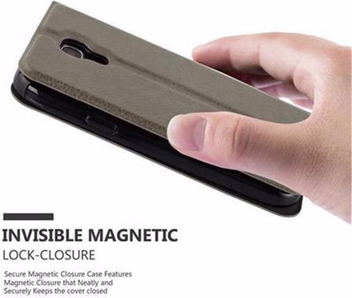 Actual product image Cadorabo Book with View double window cover (Samsung Galaxy S4)