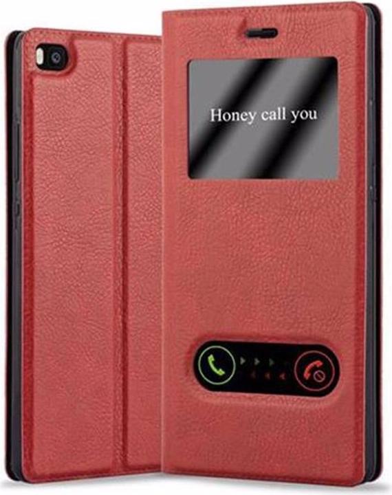 Produktbild Cadorabo Book mit View Doppelfenster Cover (Huawei P8)