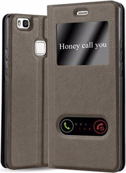 Actual product image Cadorabo Book with View double window cover (Huawei P9 Lite)