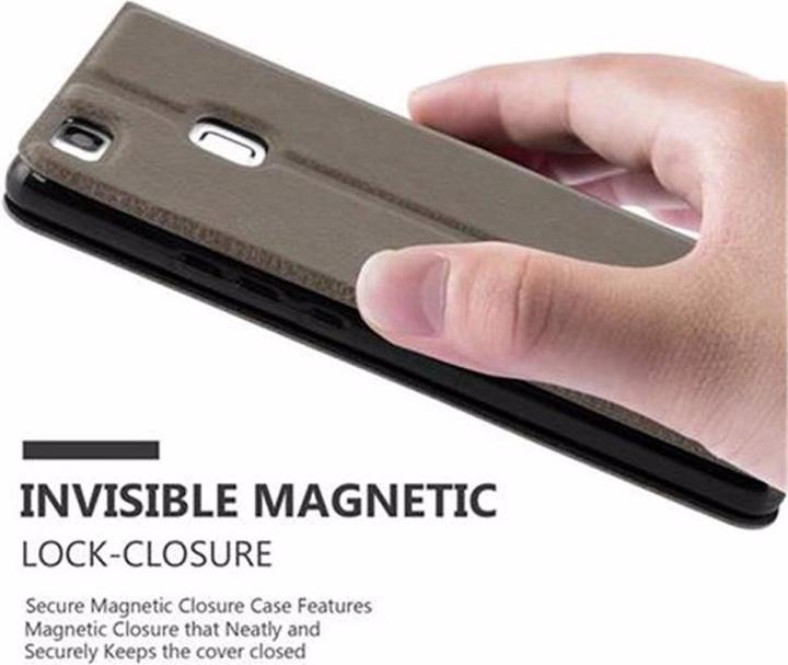 Actual product image Cadorabo Book with View double window cover (Huawei P9 Lite)