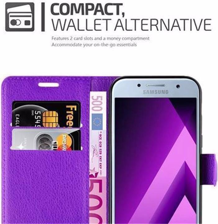 Produktbild Cadorabo Book mit Standfunktion Cover (Samsung Galaxy A3 (2017))