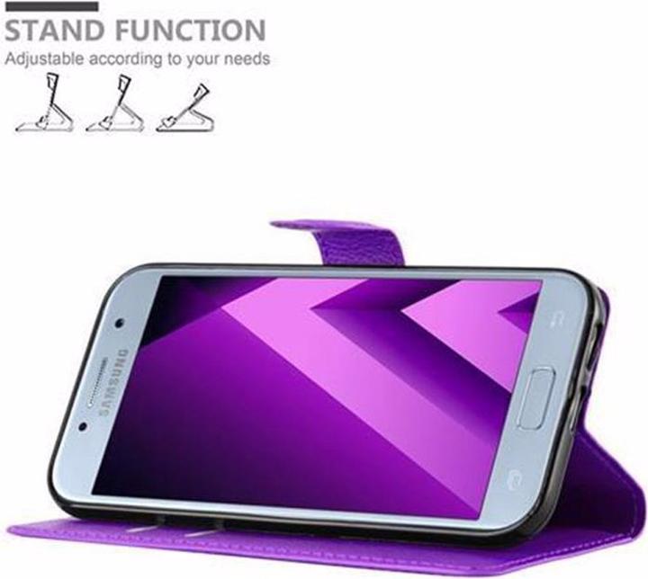 Produktbild Cadorabo Book mit Standfunktion Cover (Samsung Galaxy A3 (2017))