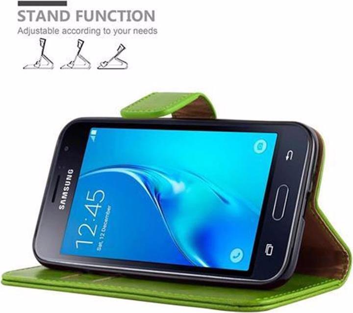Actual product image Cadorabo Book Luxury Cover (Samsung Galaxy J1 (2016))