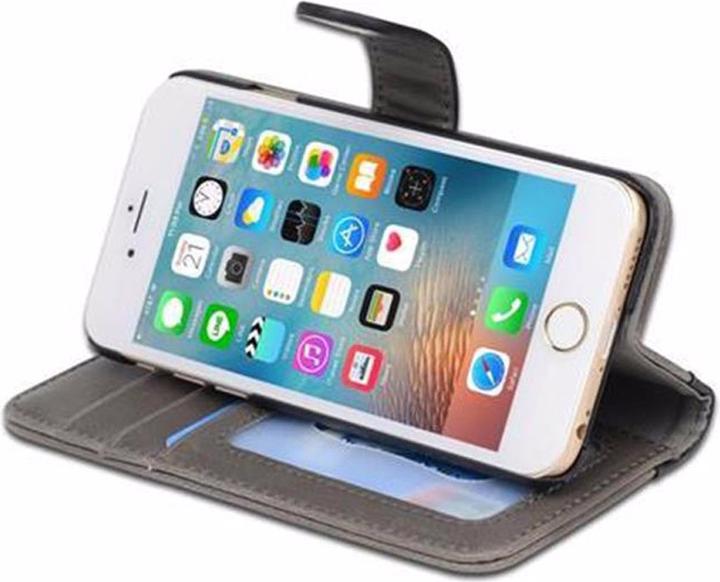 Actual product image Cadorabo Book two color stripe cover (Apple iPhone 6)