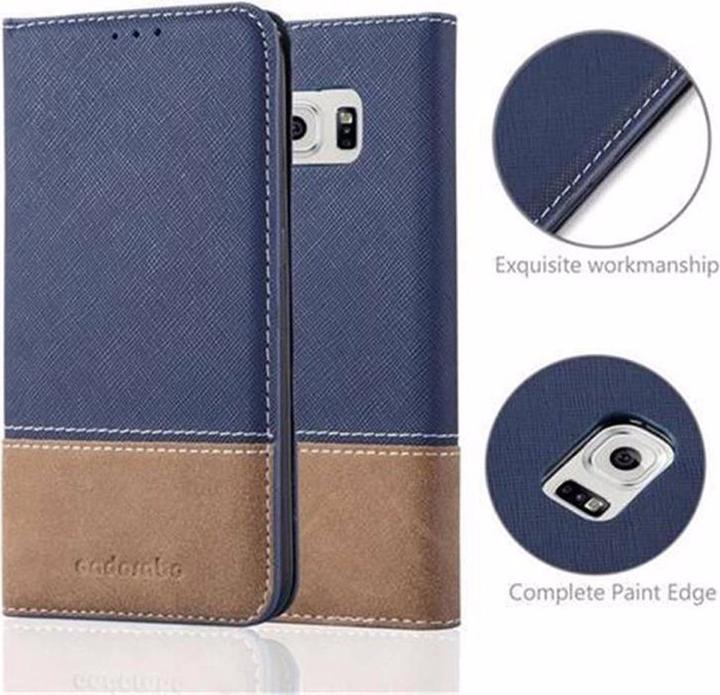 Produktbild Cadorabo Book X-Wallet Cover (Samsung Galaxy S6)