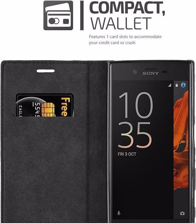 Produktbild Cadorabo Book Invisible Magnet Cover (Sony Xperia XZ)