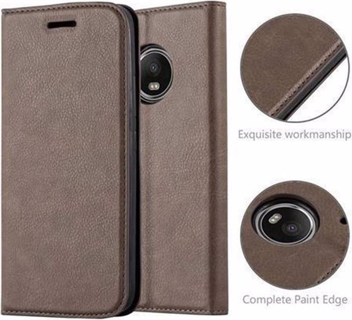 Produktbild Cadorabo Book Invisible Magnet Cover (Motorola Moto G5 Plus)