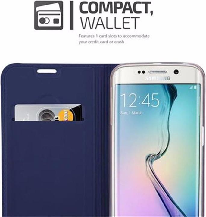 Image du produit Cadorabo Book Classy Style Cover (Samsung Galaxy S6 Edge)
