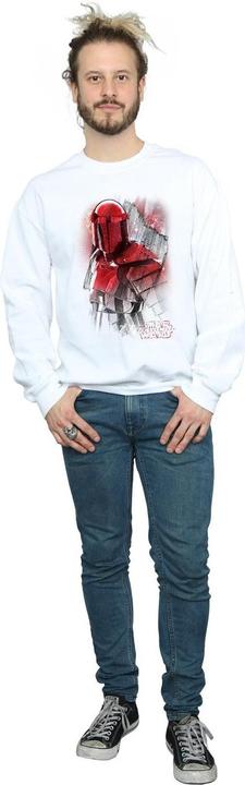 Actual product image Star Wars Mens The Last Jedi Praetorian Guard Brushed Sweatshirt (S)