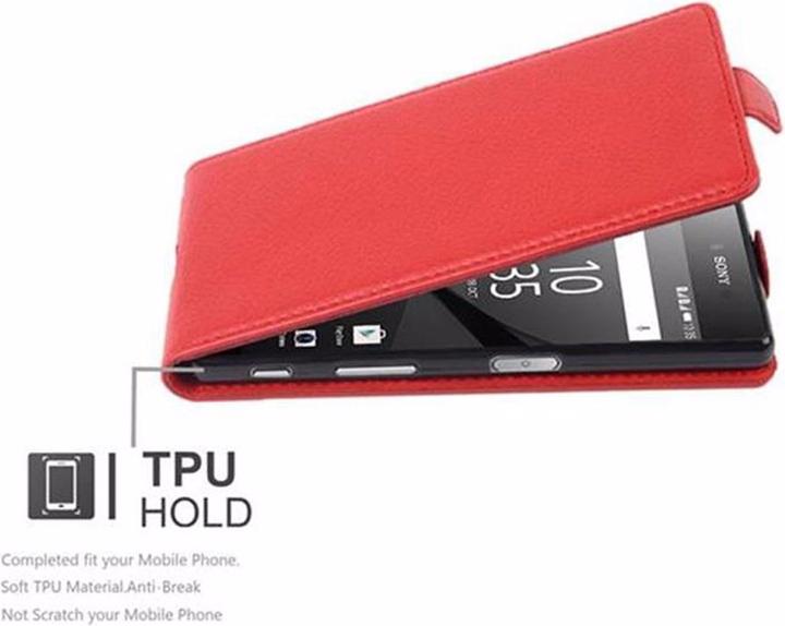 Productafbeelding Cadorabo Flip met structuurhoes (Sony Xperia Z5 Compact)