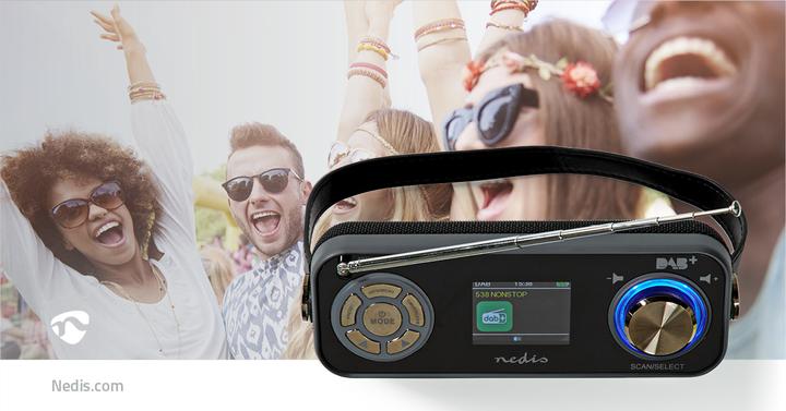 Productafbeelding Nedis DAB+ radio (DAB+, FM, Bluetooth)