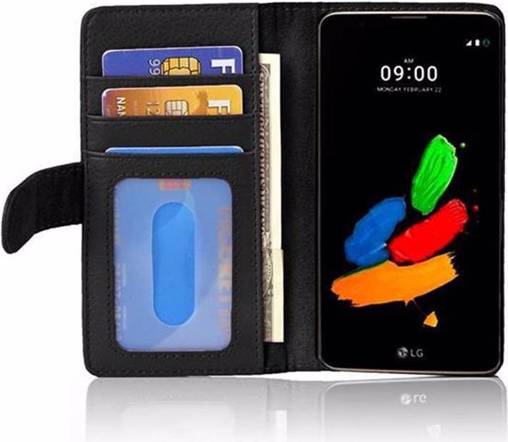 Actual product image Cadorabo Book with 3 card slots cover (LG K8)