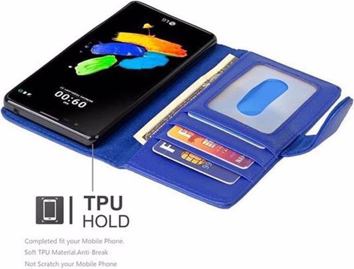 Produktbild Cadorabo Book mit 3 Kartenfächer Cover (LG K8)
