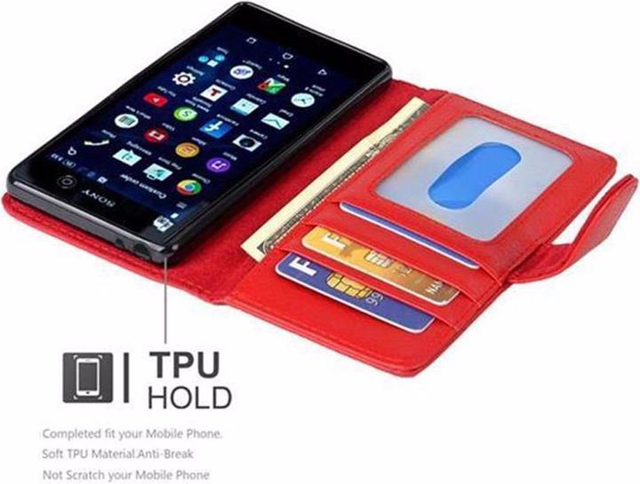 Immagine prodotto Cadorabo Libro con 3 slot per carte Copertina (Sony Xperia M5)