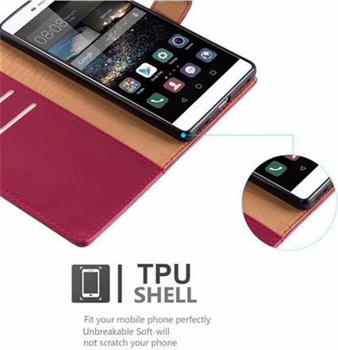 Actual product image Cadorabo Book Luxury Cover (Huawei P8)