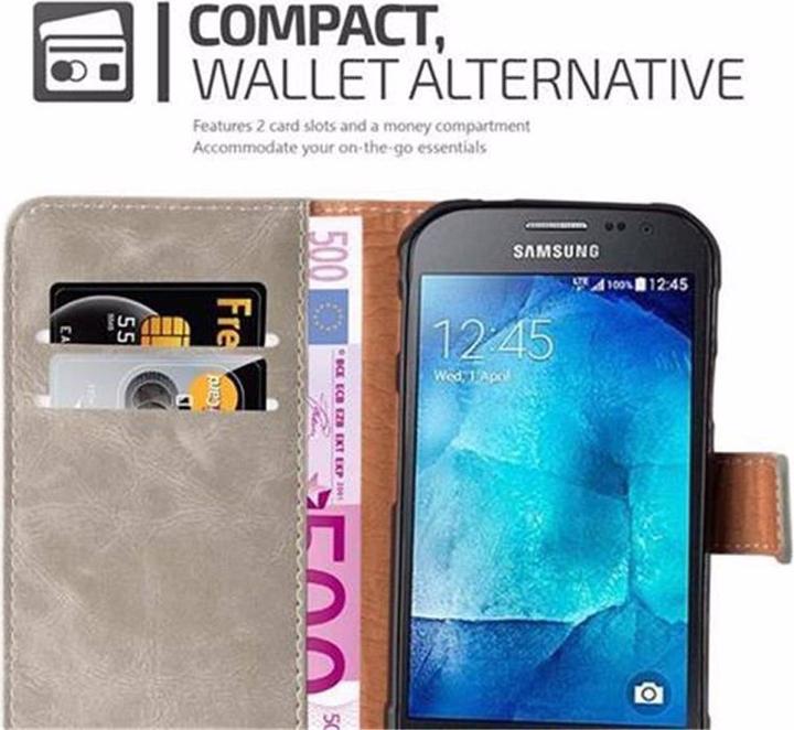 Actual product image Cadorabo Book Luxury Cover (Samsung Galaxy Xcover 3)