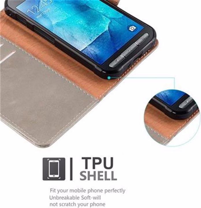 Actual product image Cadorabo Book Luxury Cover (Samsung Galaxy Xcover 3)