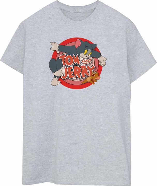 Tom & Jerry Mens Classic Catch T-Shirt